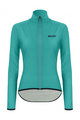 SANTINI Cycling windproof jacket - NEBULA PURO LADY - blue