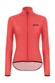 SANTINI Cycling windproof jacket - NEBULA PURO LADY - pink