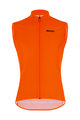 SANTINI Cycling gilet - NEBULA PURO - orange
