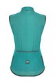 SANTINI Cycling gilet - NEBULA PURO LADY - light blue