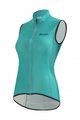 SANTINI Cycling gilet - NEBULA PURO LADY - light blue