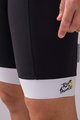 SANTINI Cycling bib shorts - TOUR DE FRANCE 2022 - white/black