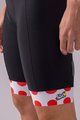 SANTINI Cycling bib shorts - TOUR DE FRANCE 2022 - white/red/black