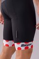 SANTINI Cycling bib shorts - TOUR DE FRANCE 2022 - white/red/black