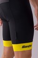 SANTINI Cycling bib shorts - TOUR DE FRANCE 2022 - yellow/black