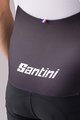 SANTINI Cycling bib shorts - TOUR DE FRANCE 2022 - black/green
