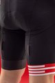 SANTINI Cycling bib shorts - TOUR DE FRANCE 2022 - black/red