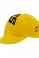 SANTINI Cycling hat - TOUR DE FRANCE 2024 - yellow