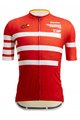 SANTINI Cycling short sleeve jersey - TOUR DE FRANCE 2022 - white/red/yellow