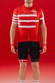 SANTINI Cycling short sleeve jersey - TOUR DE FRANCE 2022 - white/red/yellow