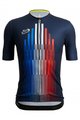 SANTINI Cycling short sleeve jersey - TOUR DE FRANCE 2022 - white/red/blue