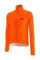 SANTINI Cycling windproof jacket - NEBULA WINDPROOF - orange