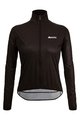 SANTINI Cycling windproof jacket - NEBULA - black