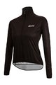 SANTINI Cycling windproof jacket - NEBULA - black