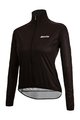 SANTINI Cycling windproof jacket - NEBULA WINDPROOF W - black