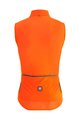 SANTINI Cycling gilet - NEBULA WINDPROOF - orange