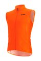 SANTINI Cycling gilet - NEBULA WINDPROOF - orange