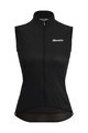 SANTINI Cycling gilet - NEBULA WINDPROOF W - black