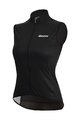 SANTINI Cycling gilet - NEBULA WINDPROOF W - black