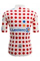 SANTINI Cycling short sleeve jersey - TOUR DE FRANCE 2024 - red/white