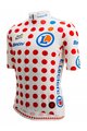 SANTINI Cycling short sleeve jersey - TOUR DE FRANCE 2024 - red/white