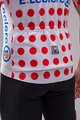 SANTINI Cycling short sleeve jersey - TOUR DE FRANCE 2024 - red/white