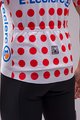 SANTINI Cycling short sleeve jersey - TOUR DE FRANCE 2023 - red/white