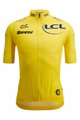 SANTINI Cycling short sleeve jersey - TOUR DE FRANCE 2023 - yellow