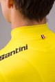 SANTINI Cycling short sleeve jersey - TOUR DE FRANCE 2023 - yellow