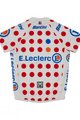 SANTINI Cycling short sleeve jersey - TOUR DE FRANCE 2023 - white/red