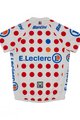 SANTINI Cycling short sleeve jersey - TOUR DE FRANCE 2024 - red/white
