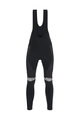 SANTINI Cycling long bib trousers - TREK 19 PRIME WINTER - black