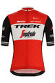 SANTINI Cycling short sleeve jersey - TREK 2019 BLEND - red/white/black