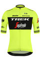 SANTINI Cycling short sleeve jersey - TREK 2019 BLEND - yellow/black