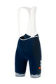 SANTINI Cycling bib shorts - TREK SEGAFREDO 2020 - blue
