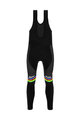 SANTINI Cycling long bib trousers - TREK SEGAFREDO 2020 - multicolour/black