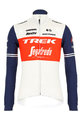 SANTINI Cycling winter long sleeve jersey - TREK 2020 WINTER - red/white/blue