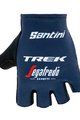 SANTINI Cycling fingerless gloves - TREK SEGAFREDO 2021 - blue
