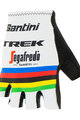 SANTINI Cycling fingerless gloves - TREK SEGAFREDO 2020 - white/multicolour