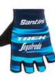 SANTINI Cycling fingerless gloves - TREK 2020 LADY - blue/black