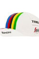 SANTINI Cycling hat - TREK SEGAFREDO 2020 - white/multicolour