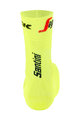 SANTINI Cyclingclassic socks - TREK SEGAFREDO 2021 - yellow