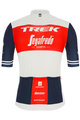 SANTINI Cycling short sleeve jersey - TREK SEGAFREDO 2020 - blue/red/white