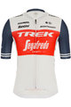 SANTINI Cycling short sleeve jersey - TREK SEGAFREDO 2020 - white/blue/red