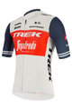 SANTINI Cycling short sleeve jersey - TREK SEGAFREDO 2020 - white/blue/red