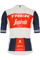 SANTINI Cycling short sleeve jersey - TREK SEGAFREDO 2020 - white/blue/red