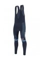 SANTINI Cycling long bib trousers - TREK 2022 FACTORY RACING CX WINTER - blue