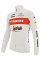 SANTINI Cycling winter long sleeve jersey - TREK SEGAFREDO 2022 WINTER - white/red