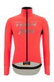 SANTINI Cycling thermal jacket - TREK SEGAFREDO 2022 VEGA WINTER - pink