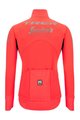 SANTINI Cycling thermal jacket - TREK SEGAFREDO 2022 VEGA WINTER - pink